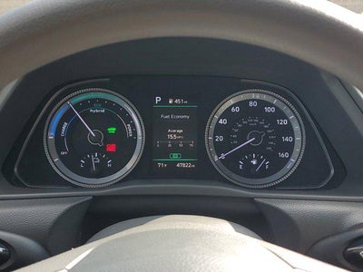 2021 Hyundai Sonata Hybrid Blue
