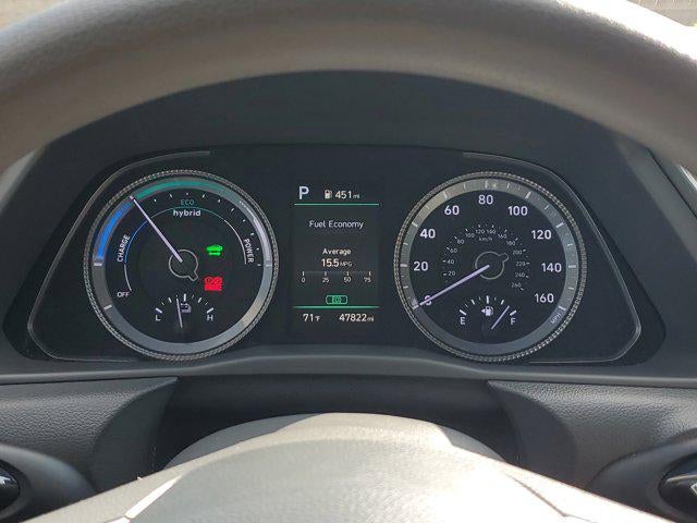 2021 Hyundai Sonata Hybrid Blue