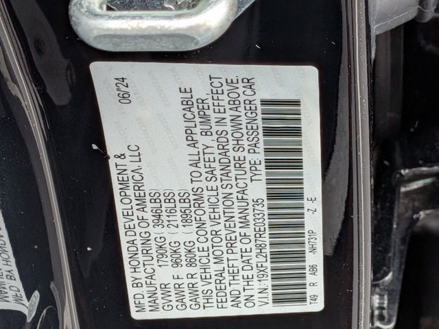 2024 Honda Civic Sport
