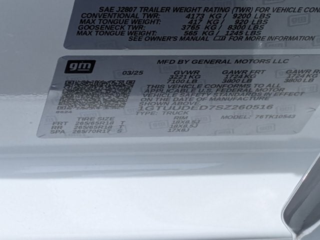 2025 GMC Sierra 1500 SLT