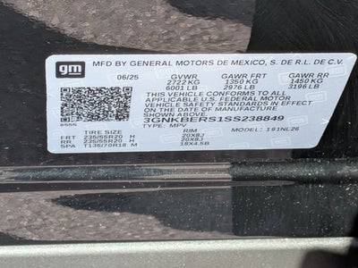 2025 Chevrolet Blazer RS