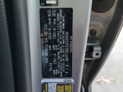 2025 Kia K4 LXS