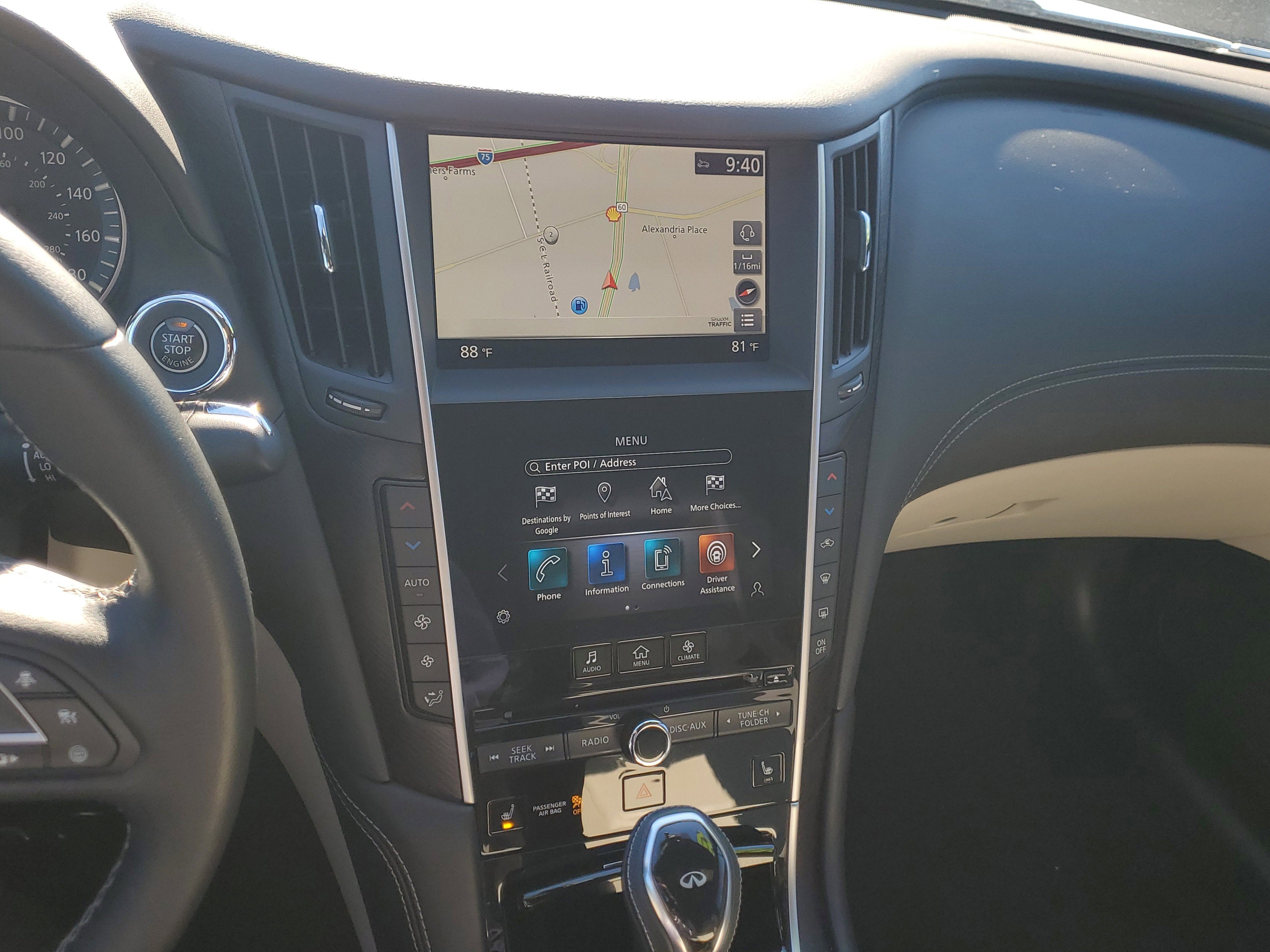 2022 INFINITI Q50 SENSORY