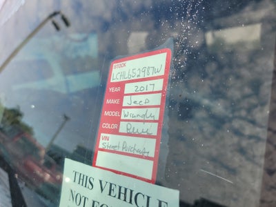 2017 Jeep Wrangler Big Bear