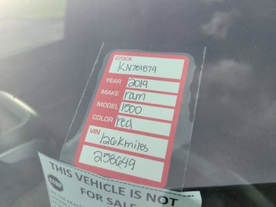 2019 RAM 1500 Big Horn/Lone Star