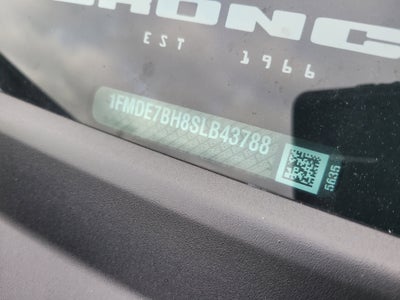 2025 Ford Bronco Big Bend