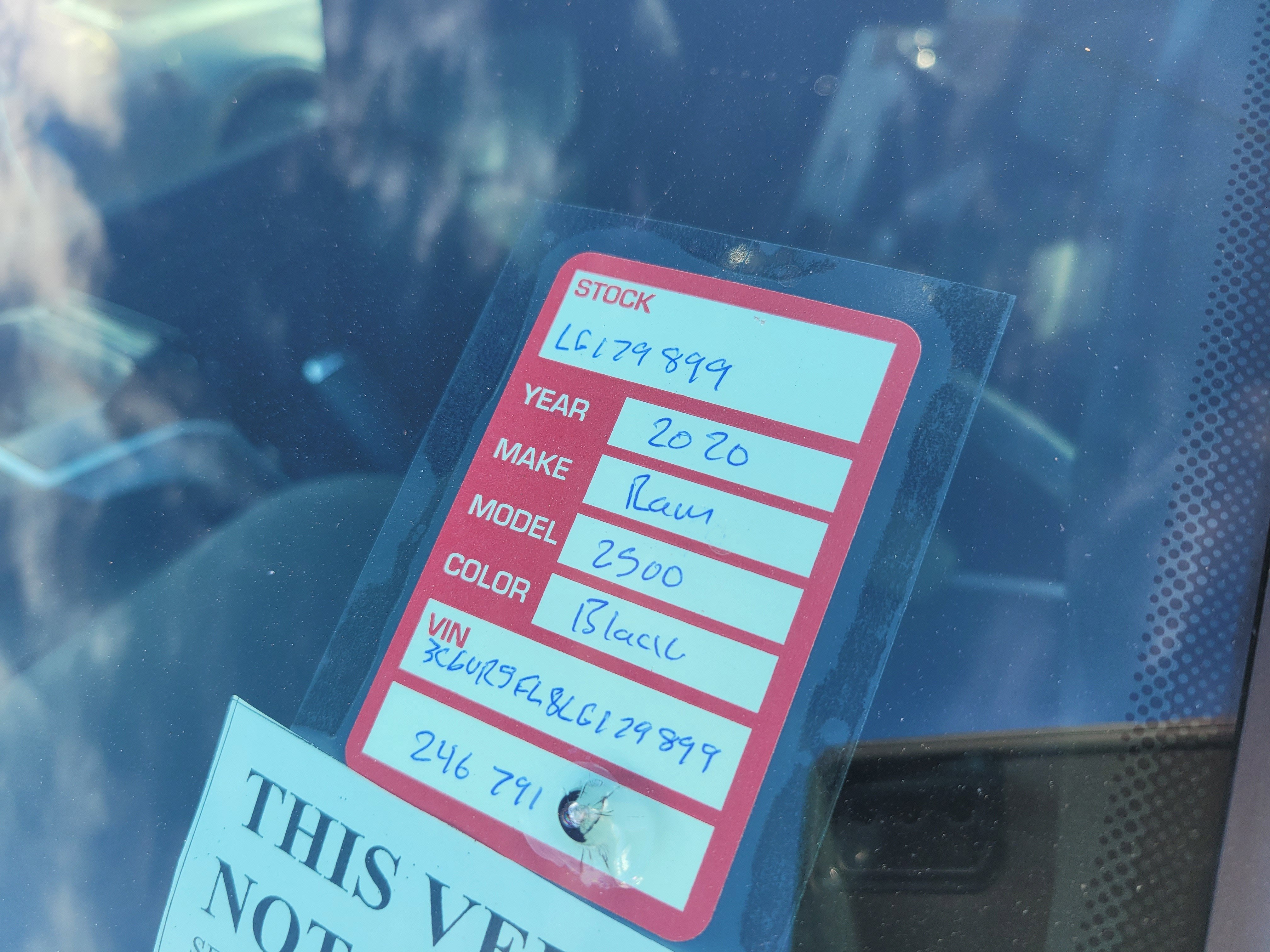 2020 RAM 2500 Laramie