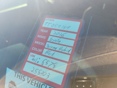 2026 Toyota Tacoma 4WD TRD Sport Hybrid