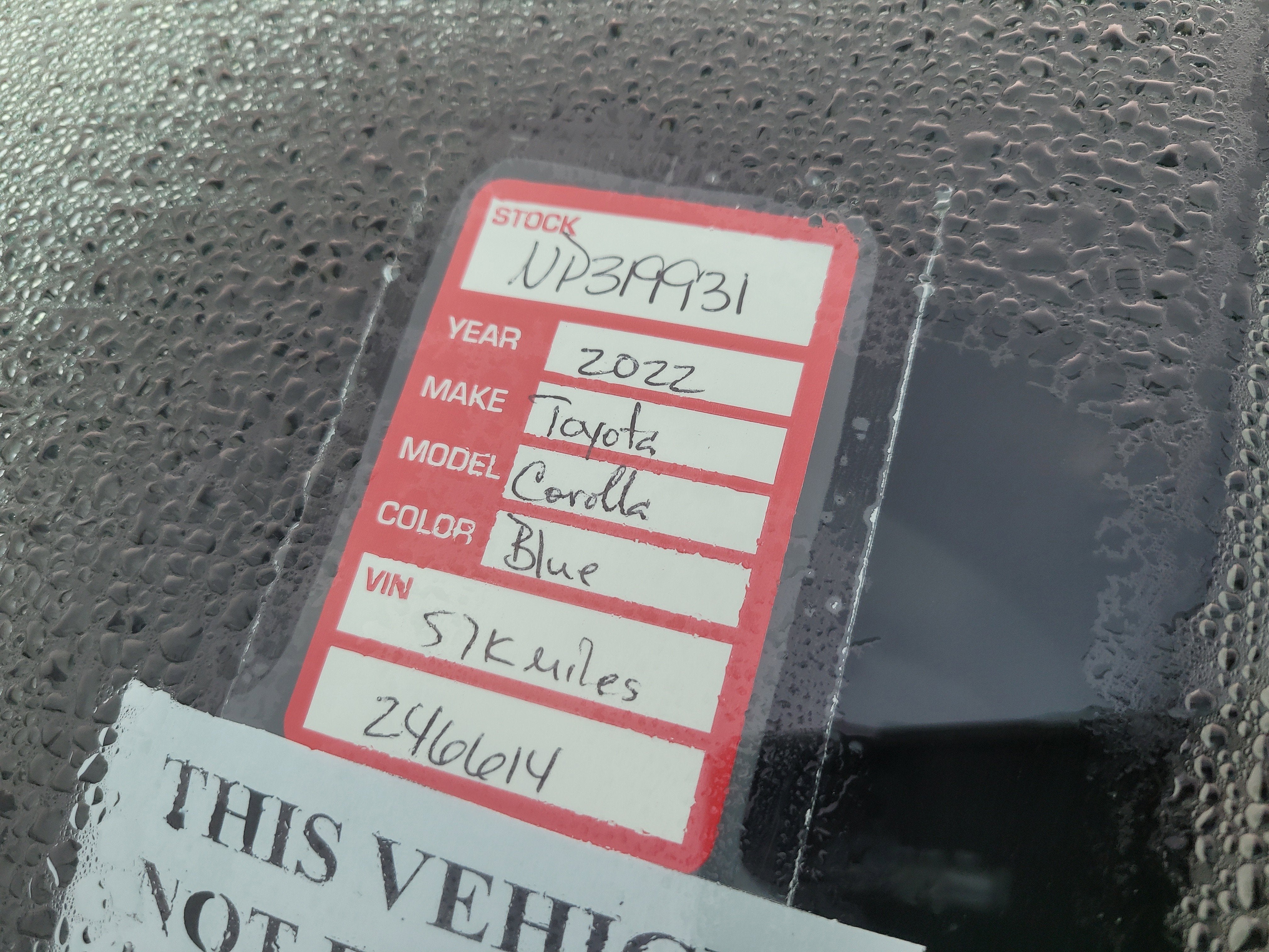 2022 Toyota Corolla LE