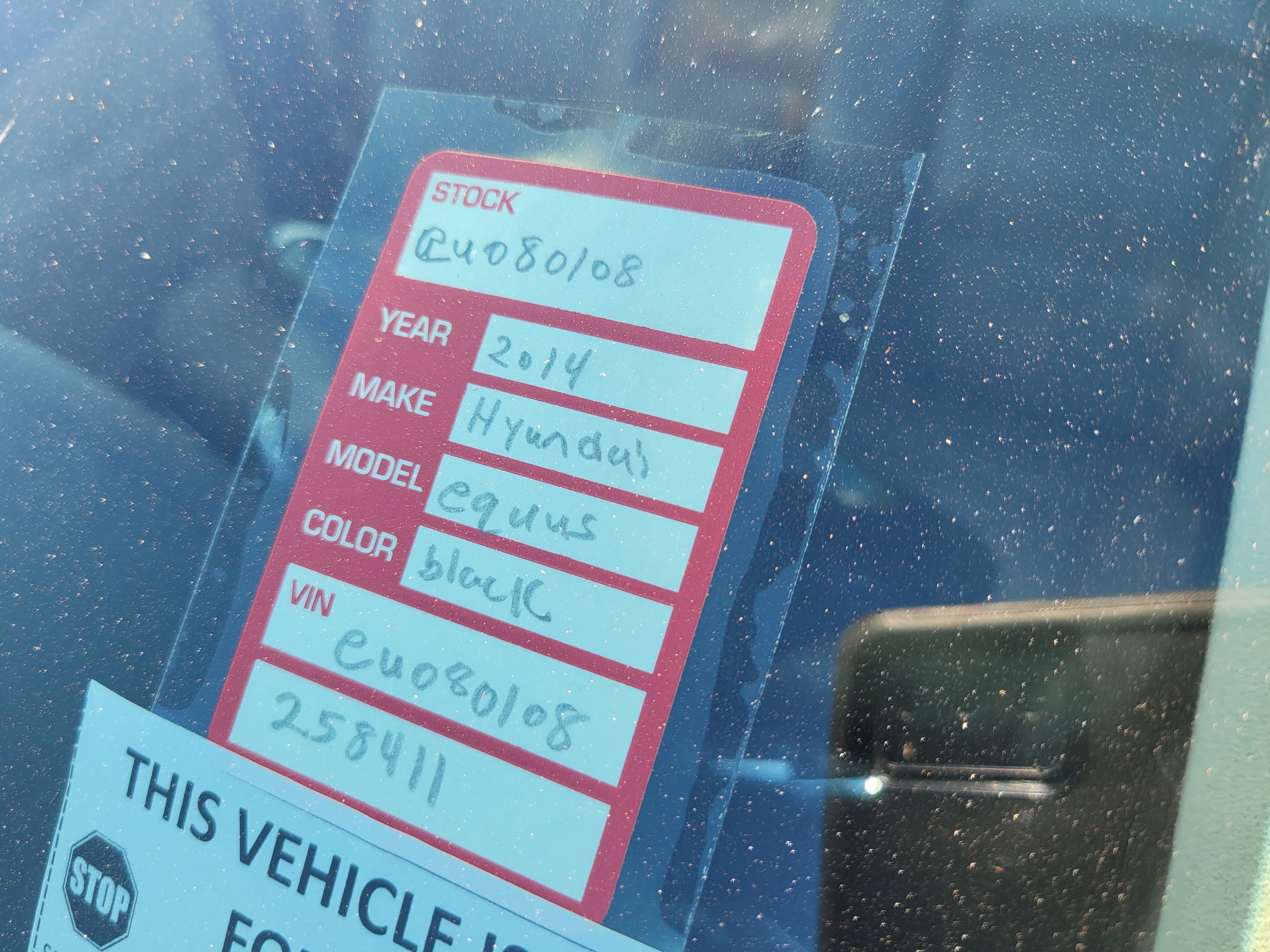 2014 Hyundai Equus Signature