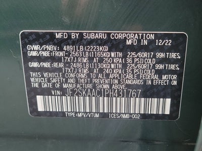 2023 Subaru Forester Sport Utility