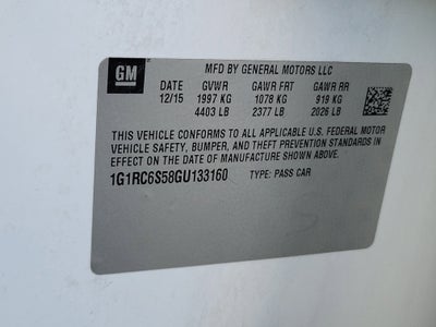 2016 Chevrolet Volt LT