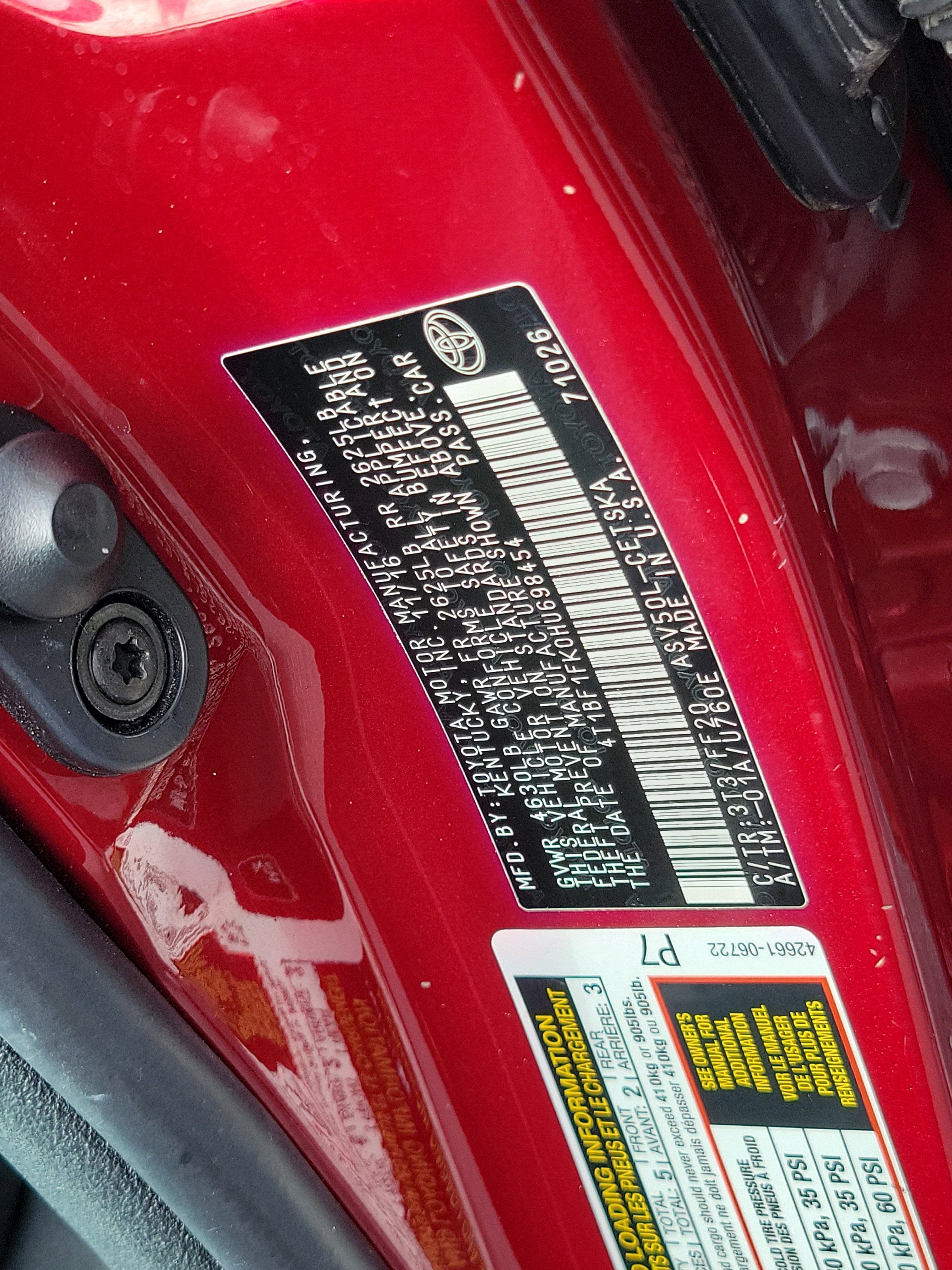 2017 Toyota Camry LE