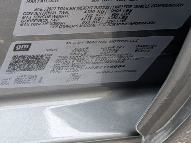 2025 Chevrolet Silverado 1500 LT
