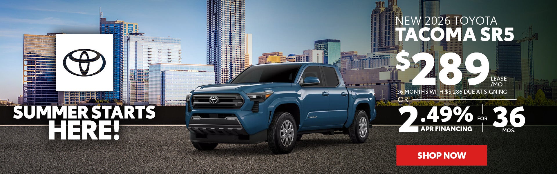 Terms available on approved credit through Southeast Toyota 